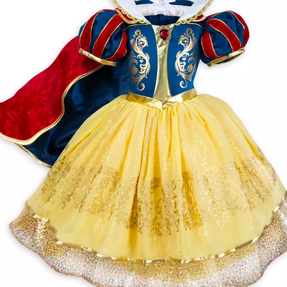 Disney Snow White Costume - Red, Blue, Yellow